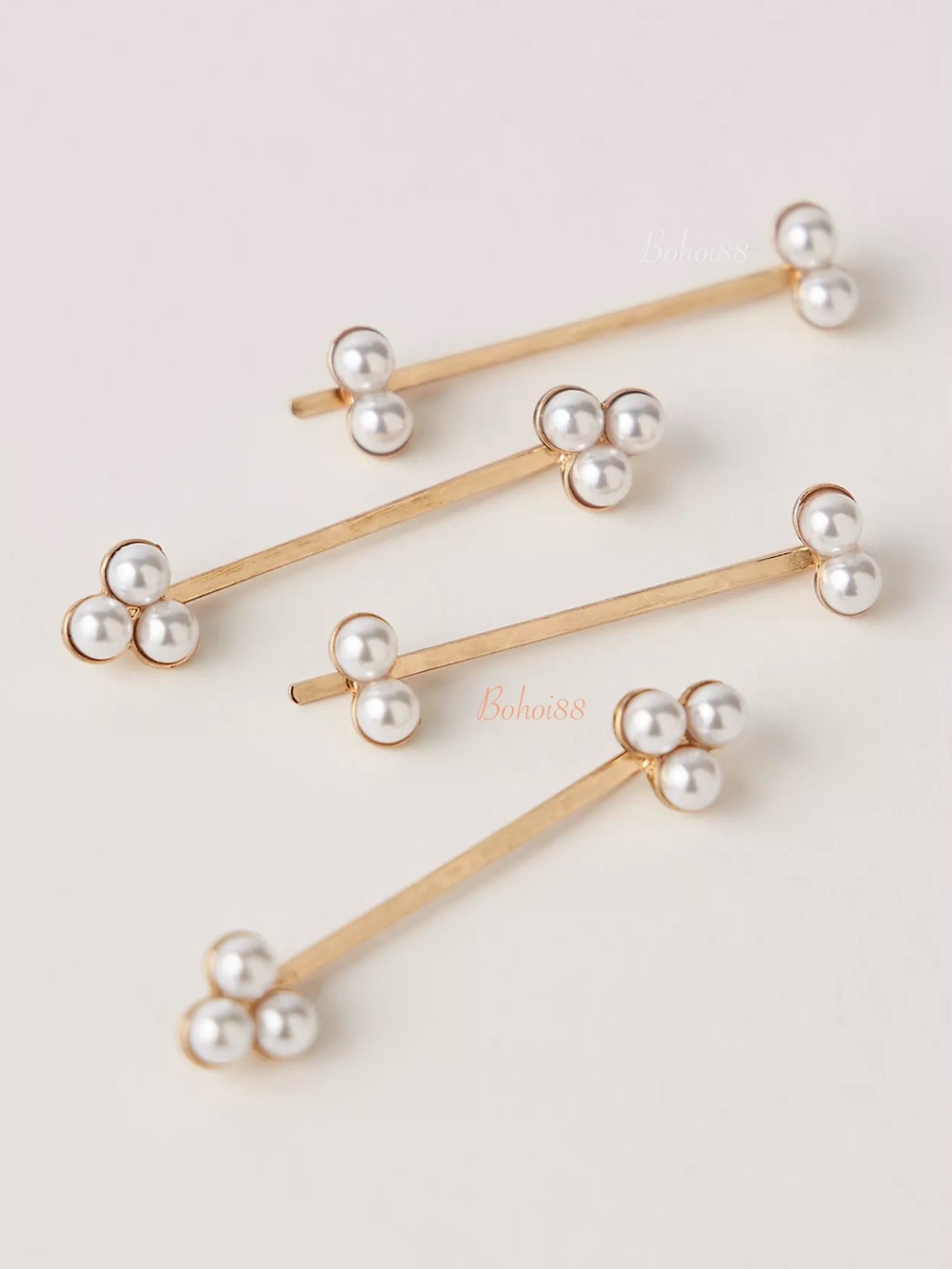 NEW Free People Morning Mist Barrette Set NWT